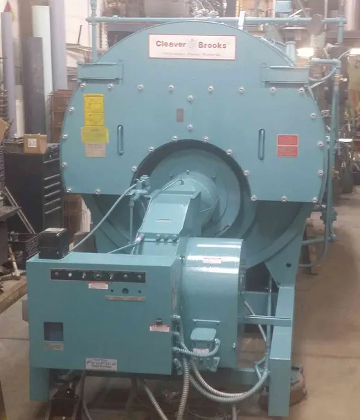 Firetube Boiler, Recently Retubed — Combination burner · call for details