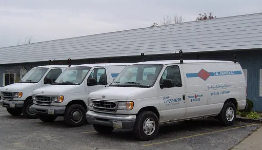 The D. B. Johnsen service van fleet